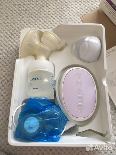 Молокоотсос avent электрический