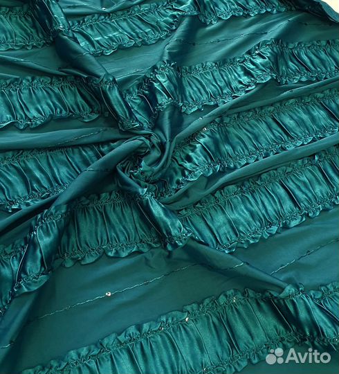 Трикотажное полотно Масло с Рюшами арт. 322-21