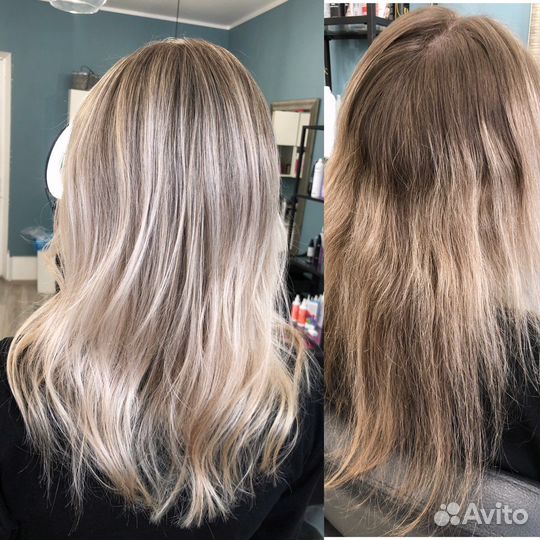 Сложное окрашивание волос,Airtouch,Стилистколорист