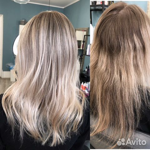 Сложное окрашивание волос,Airtouch,Стилистколорист
