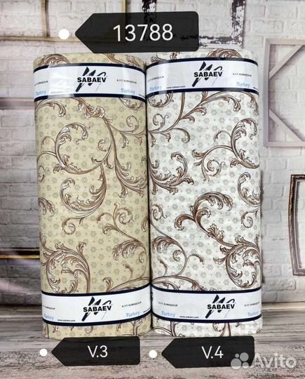 Ткань ранфорс сатин турция хлопок