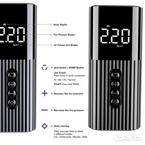 Насос автомобильный электрический