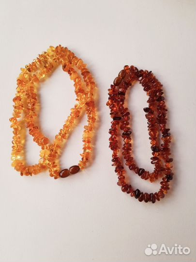 Янтарные бусы