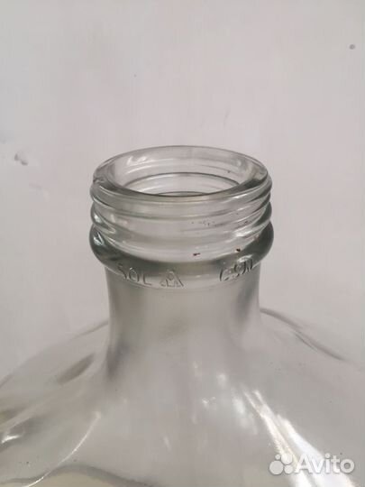 Стеклянная бутыль 20л и 50л СССР