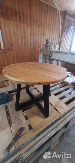 Столик кофейный круглый