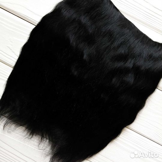 Волосы для кукол. Шкурка ангорской козы