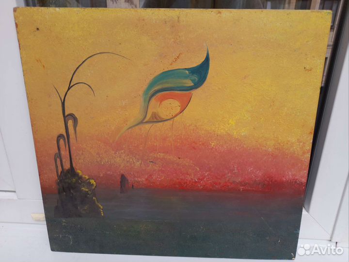Картина живопись с обоих сторон
