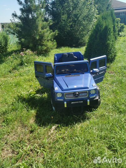 Детский электромобиль mercedes amg g65