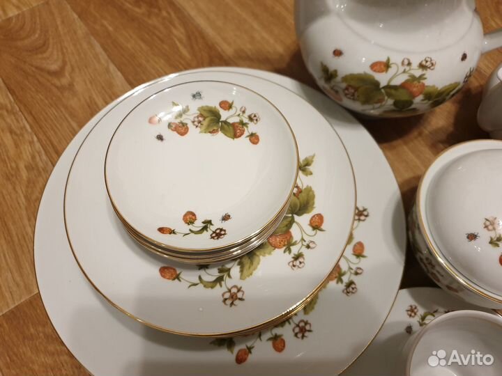 Чайно кофейный сервиз гдр