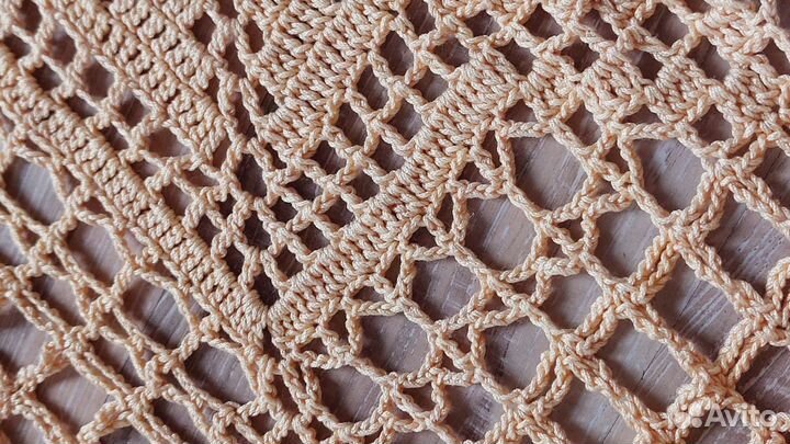 Скатерть вязаная крючком