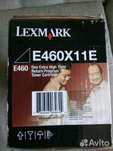 Картридж Lexmark E460X11E