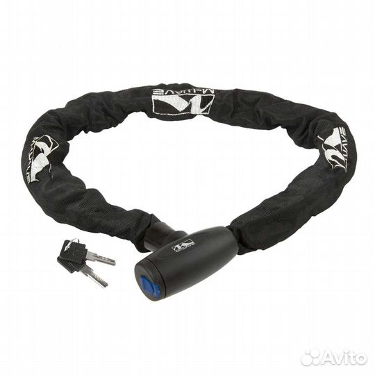 Велозамок цепь M-Wave 10x10x1100мм