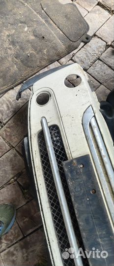 Передний бампер на мини Купер