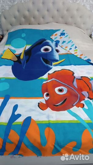 Новый комплект детского постельного белья, Немо