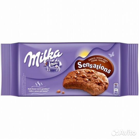 Печенье Milka Sensations Soft Inside Choco (опт)
