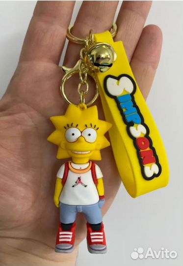 Брелки.Симпсоны. Рик и Морти. наруто. Багз банни
