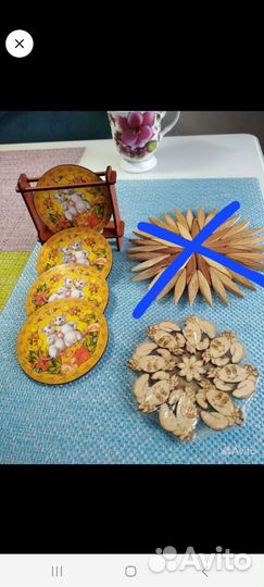 Подставки для чашек и горячего