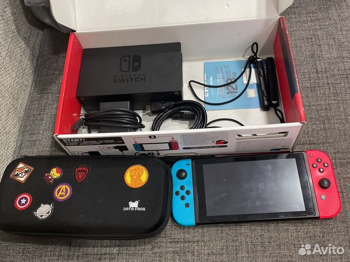 Прошитая Nintendo Switch rev2 бу