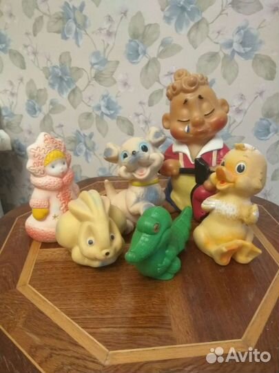 Резиновые игрушки СССР