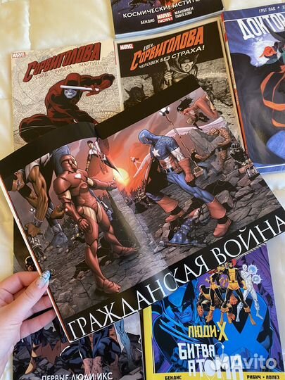 Marvel комиксы сорвиголова, люди икс, мстители