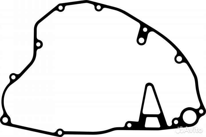 Прокладка крышки сцепления (большая) Kawasaki KX25