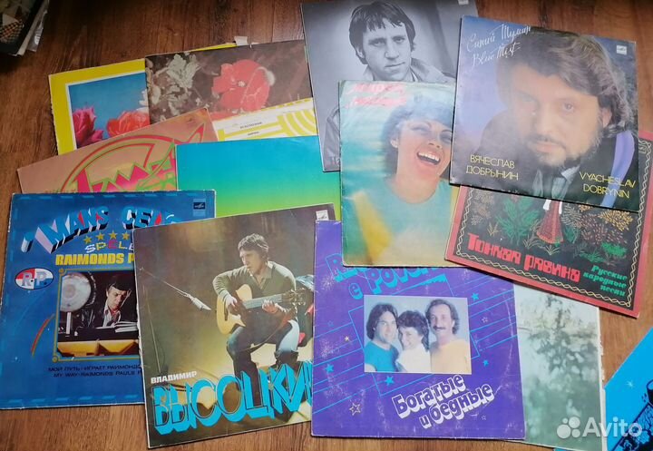 Виниловые пластинки СССР