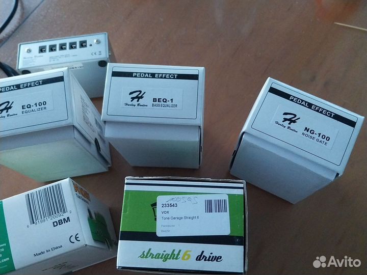Гитарные педали эффектов