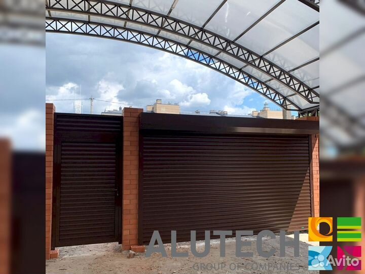 Ворота роллетные Аlutech
