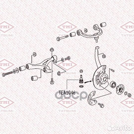 Опора шаровая MB W164/W251 06- нижн.лев./прав