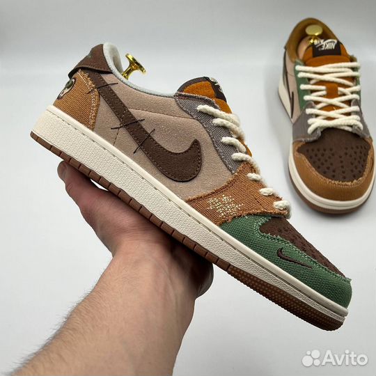 Кроссовки мужские nike air jordan 1 Low Voodoo