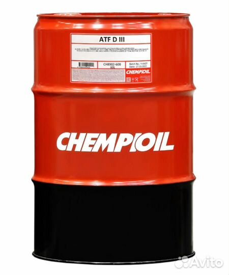 Chempioil CH8902-60 ATF D-III 60л (авт. транс. син