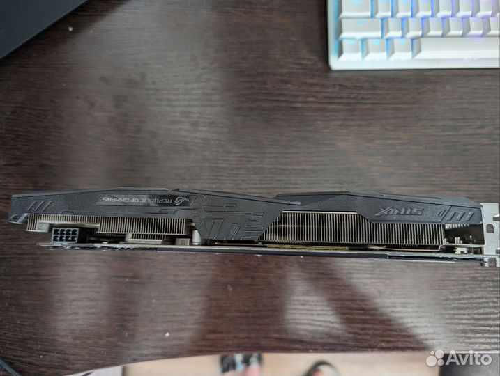 Видеокарта gtx 1060 6gb asus strix