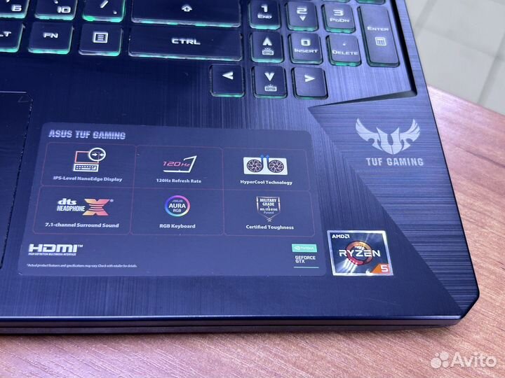 Игровой 120 гц Asus GTX 1650/Ryzen 5/16 озу