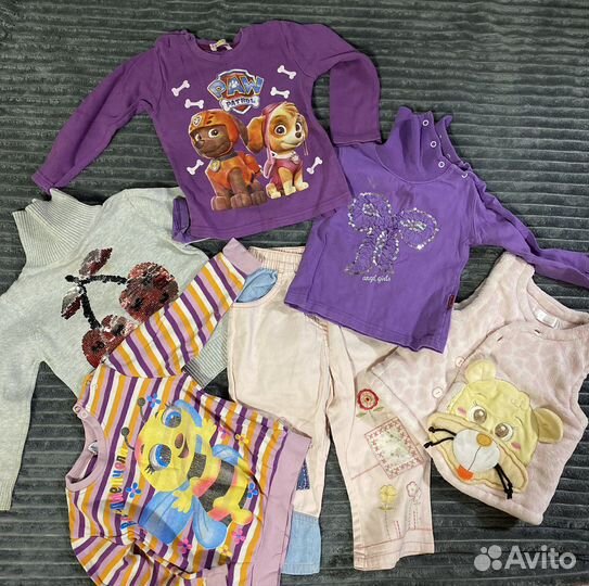 Вещи на девочку от полугода до 4х лет