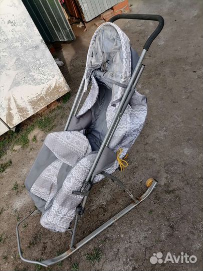 Коляска санки