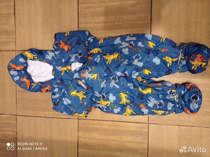 Комбинезон весна осень на мальчика