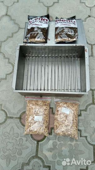 Коптилка горячего копчения