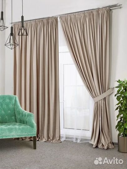 Шторы бархат Берфо