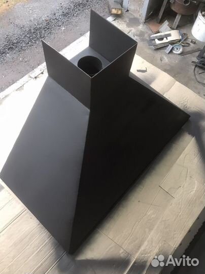 Мангал с вытяжкой (зонтом)