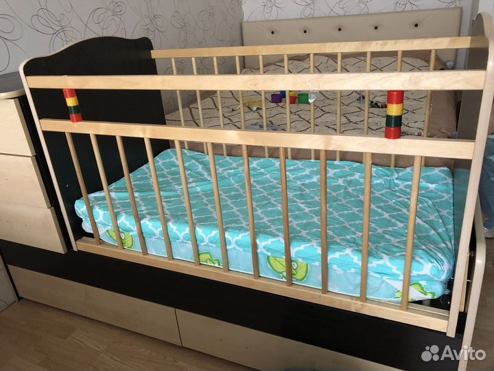 Детская кроватка трансформер