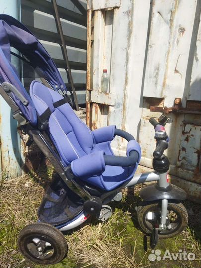 Детский велосипед с ручкой