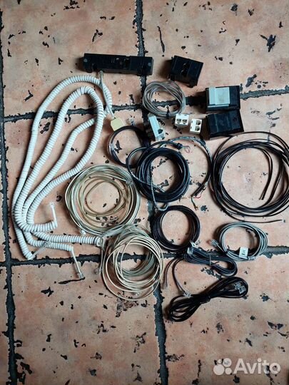 Проводные телефоны Philips Panasonic, тел. провода