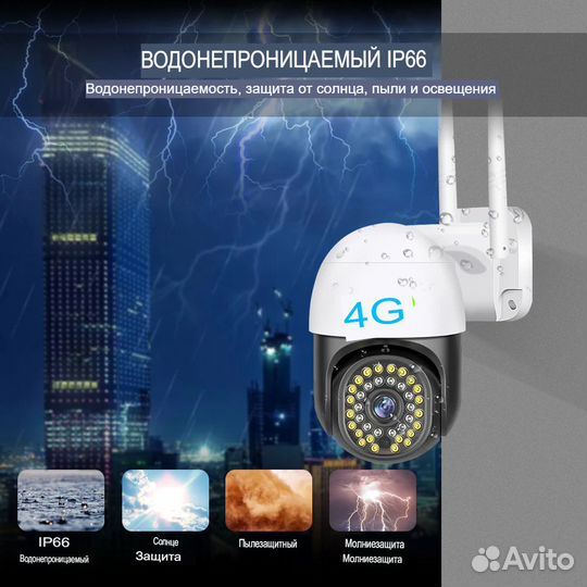 Камера наружнего видеонаблюдения 3G 4G