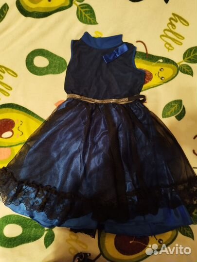 Платье для девочки 122-128