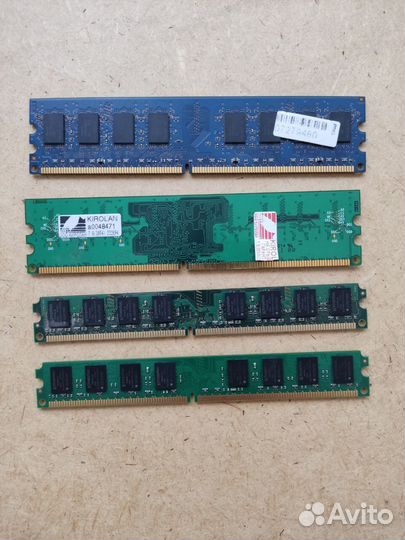 Оперативная память DDR2 пк и DDR2 для ноутбука