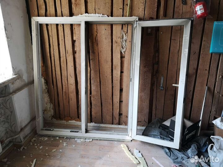 Окна пластиковые бу