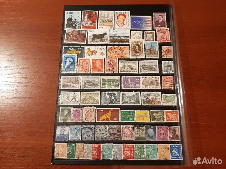 Марки набор, 120+