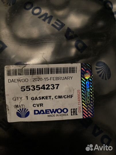 Прокладка клапанной крышки opel astra j 1.6