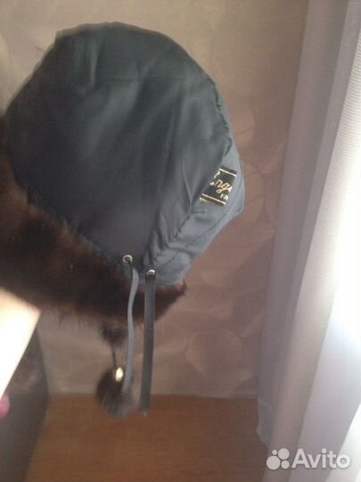 Шапка ушанка норка