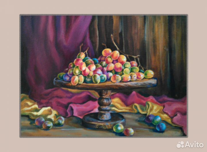 Картины маслом Натюрморт с фруктами